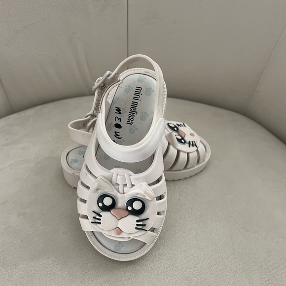 Mini Melissa Toddler Sandals - Size 8 - Picture 3 of 4